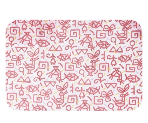 ケアファッション 名札付食事用エプロン ピンク 39670 1枚（ご注文単位1枚）【直送品】