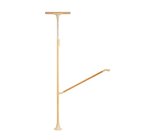 DIPPERホクメイ ベスポジBPZ Tベース ロング ト型 木手すり 曲げ1200 セット BPZ-K5100-72 1個（ご注文単位1個）【直送品】