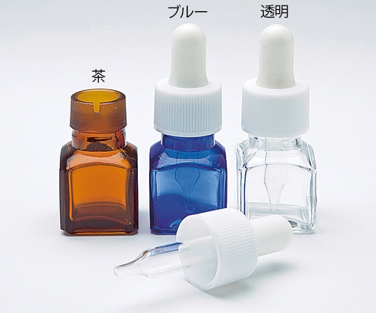 堀内製作所 スポイト薬瓶 9mL ブルー G-03 1個（ご注文単位1個）【直送品】