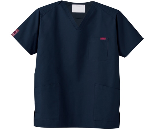 フォーク スクラブ上下セット ダークネイビー LL ST7000-17 1セット（ご注文単位1セット）【直送品】