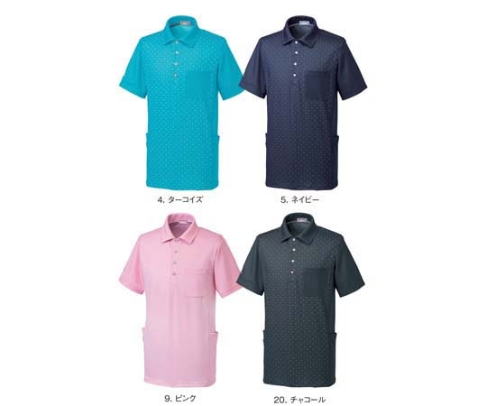 ルコックスポルティフ ニットシャツ 9 ピンク L UZL3061 1枚（ご注文単位1枚）【直送品】