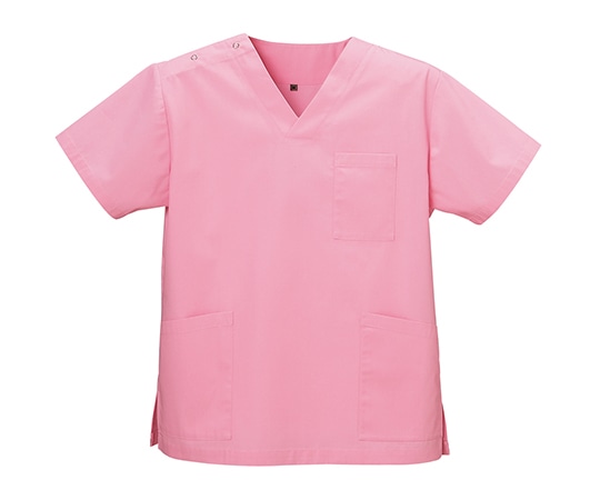 ディーフェイズ スクラブ（男女兼用） フレンチピンク 3L DS2001 1枚（ご注文単位1枚）【直送品】