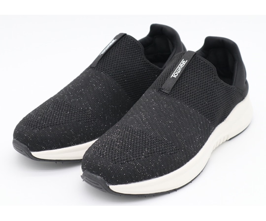 アスティコ リハビリシューズ タウニークラブ2WAY ブラック L(24.5~25.0cm) 1足(ご注文単位1足)【直送品】