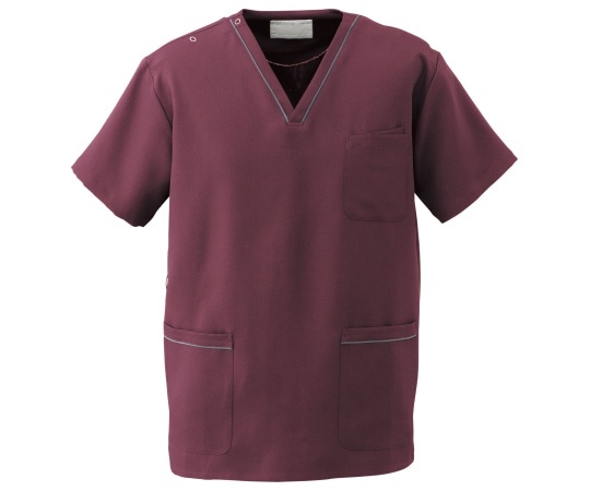 オンワード スクラブ ワイン L HS-8005 1枚（ご注文単位1枚）【直送品】