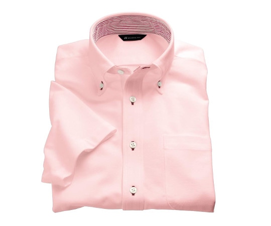 住商モンブラン ニットシャツ 兼用 半袖 ピンク SSS ZK2712-5CB 1枚（ご注文単位1枚）【直送品】