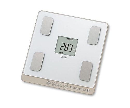 タニタ 体組成計 パールホワイト BC-758 1個（ご注文単位1個）【直送品】