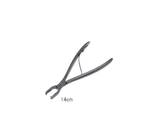 日本フリッツメディコ 骨鉗子 フラシュ 14cm P216-2602S 1個（ご注文単位1個）【直送品】