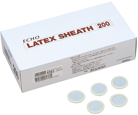 宇都宮製作 ラテックスシース♯200 200個×20箱入 T101 1ケース(ご注文単位1ケース)【直送品】