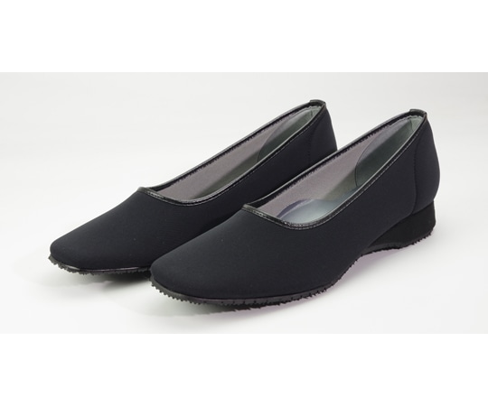 マリアンヌ製靴 健康らくらく2WAYミラクルストレッチ フォーマルパンプス ローヒールタイプ 黒 S（22.0~22.5cm） CH430 1足（ご注文単位1足）【直送品】