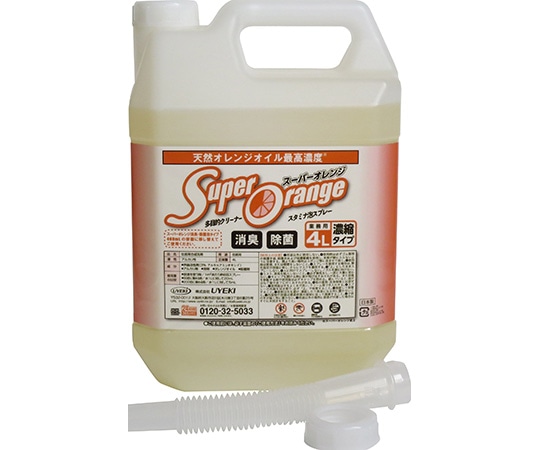 UYEKI（ウエキ） スーパーオレンジ消臭除菌泡タイプN業務用 4L 1個 4968909058309 1個（ご注文単位1個）【直送品】