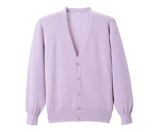 ディーフェイズ 抗ピルメンズカーディガン パープル S D2001 1枚(ご注文単位1枚)【直送品】