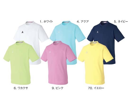 ルコックスポルティフ ハンソデTシャツ 1 ホワイト EL UZL3016L 1枚（ご注文単位1枚）【直送品】