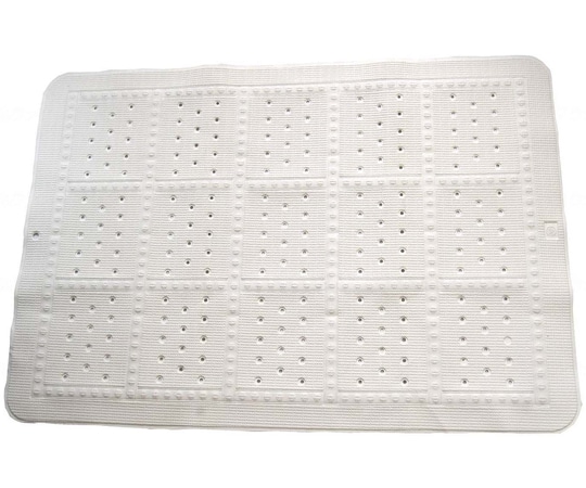 ジャパン・インターナショナル・コマース すべり止めお風呂マット（すべり止めバスマット）ホワイト XL  1枚（ご注文単位1枚）【直送品】