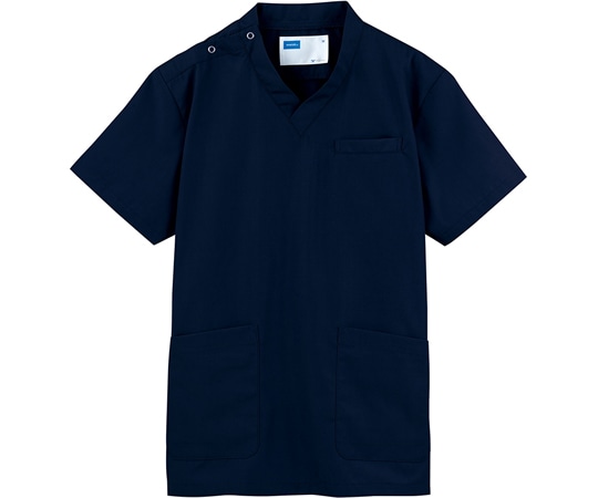 WHISEL（自重堂） 抗ウイルス加工スクラブ ネイビー S WH13185 1枚（ご注文単位1枚）【直送品】