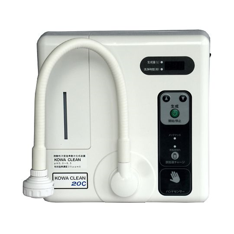 コアテック 微酸性塩素酸水生成装置 コア・クリーン20C KC-2000C 1個(ご注文単位1個)【直送品】