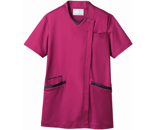 住商モンブラン スクラブ レディス 半袖 バーガンディ/ネイビー 3L 73-2258 3L 1枚（ご注文単位1枚）【直送品】