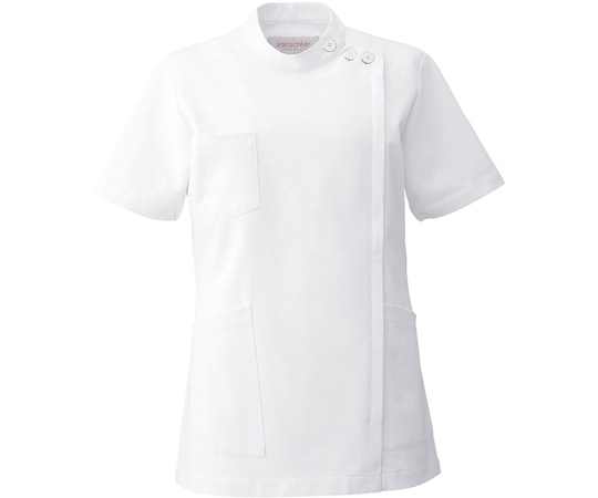 フォーク 女子上衣 ホワイト EL 2010CR-1 1枚（ご注文単位1枚）【直送品】