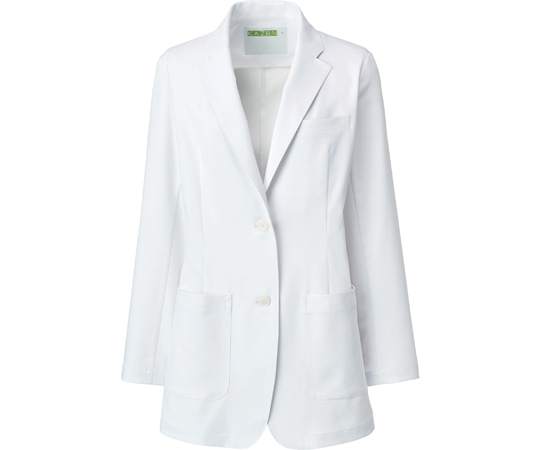 KAZEN レディスブレザー ホワイト S KZN112-40 1枚（ご注文単位1枚）【直送品】