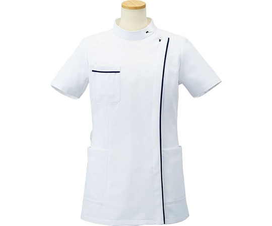 オンワード ジャケット レディス ホワイト×ネイビー L BR-1115 1枚(ご注文単位1枚)【直送品】