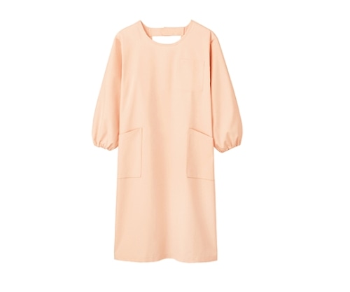 住商モンブラン 予防衣 男女兼用 長袖 シェルピンク 74-409 5L 1枚（ご注文単位1枚）【直送品】