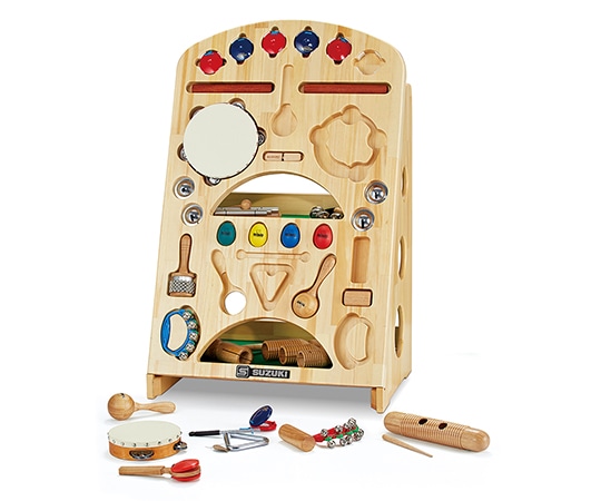 SUZUKI 打楽器セット なかよしリズム スタンドタイプ NYR-02v2 1セット（ご注文単位1セット）【直送品】