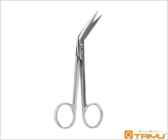 TAIYU（大祐医科工業） 京大腸管剪刀 ネジ止 全長13cm TY-146 1本（ご注文単位1本）【直送品】