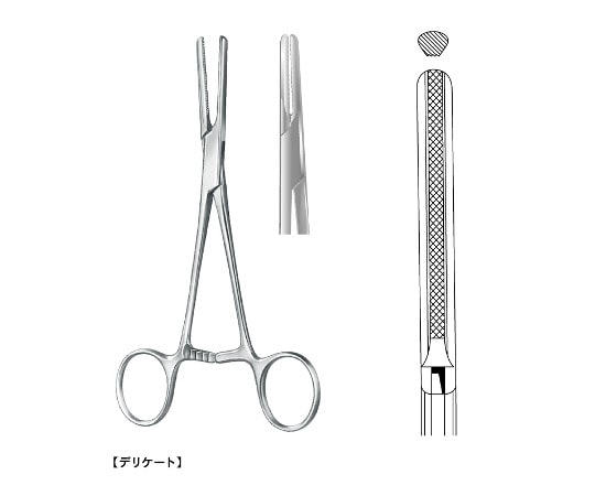 ジェイ・シー・ティ チューブ鉗子 JB13-4503 1個(ご注文単位1個)【直送品】