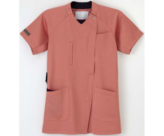 ナガイレーベン 男女兼用スクラブ ピンク LL RF-5512 1枚(ご注文単位1枚)【直送品】