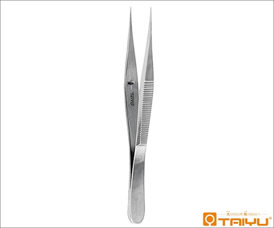 TAIYU（大祐医科工業） ソープ氏異物鑷子 併式 ダボ付 全長10cm TY-067 1本（ご注文単位1本）【直送品】