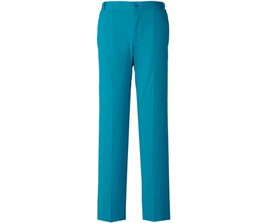 ミドリ安全 作業服 メンズ メディカルウェア ベルデクセル ノータックパンツ VEMG78下 ターコイズ Lサイズ VEMG78-SITA-L 1着（ご注文単位1着）【直送品】