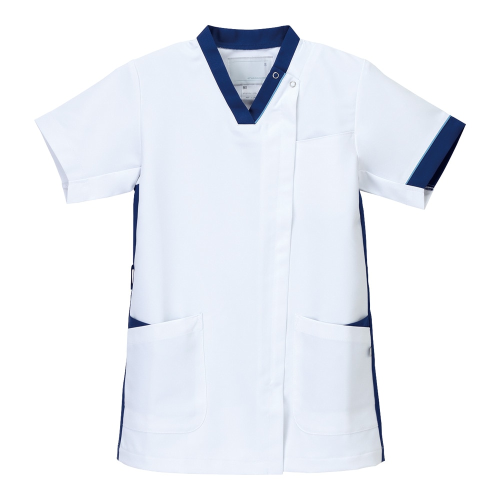 ナガイレーベン 男女兼用スクラブ ロイヤルブルー S CFS-2602SR 1枚(ご注文単位1枚)【直送品】