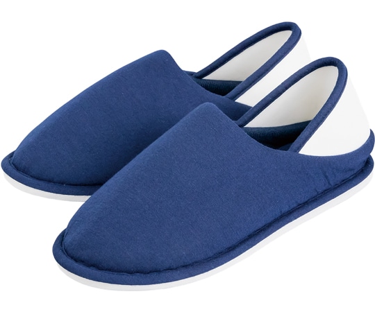 オオサキメディカル オオサキかかと付室内シューズ ネイビー 3L  1足（ご注文単位1足）【直送品】