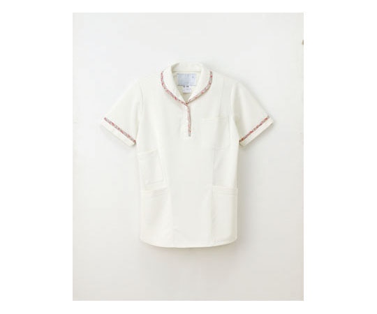 ナガイレーベン ニットシャツ アイボリー S CX2962 1枚(ご注文単位1枚)【直送品】