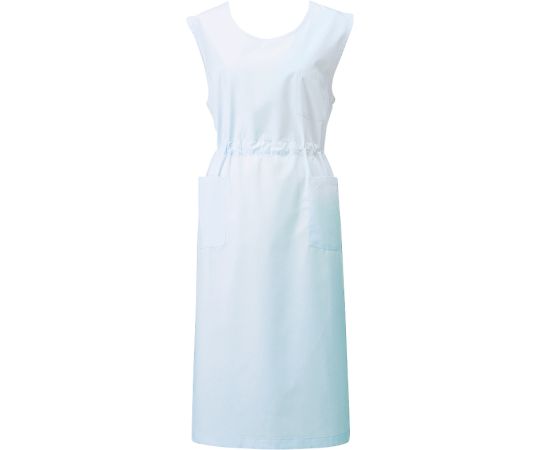 KAZEN 予防衣(袖なし) 白 4L 924-30 4L 1枚(ご注文単位1枚)【直送品】