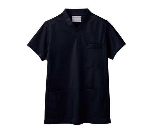 住商モンブラン スクラブ 兼用 半袖 ネイビー 6L 72-619 1枚（ご注文単位1枚）【直送品】