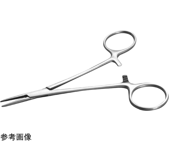 林刃物 モスキート鉗子 反型・無鈎 125mm 125-MQC 1個(ご注文単位1個)【直送品】