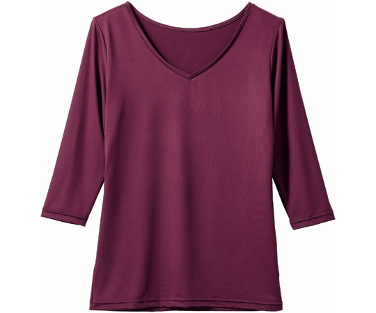 住商モンブラン インナーレディス 7.2分袖 ワイン LL OM901-83 LL 1枚（ご注文単位1枚）【直送品】