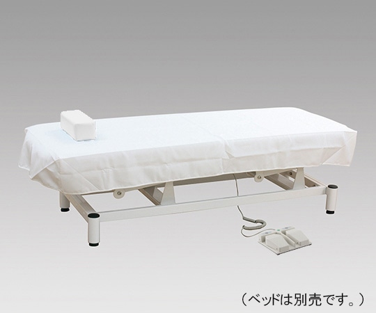 ナビス（アズワン） ローポジション電動診察台用 枕（ホワイト）・シーツセット SET-W 1セット（ご注文単位1セット）【直送品】