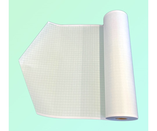 国際チャート 心電図記録紙 210mm巾 全長30m 緑方眼 1箱(5巻入) MRC69-KC(G) 1箱(ご注文単位1箱)【直送品】