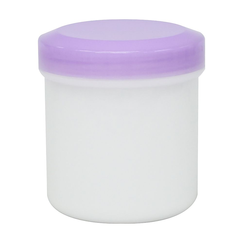 金鵄製作所 軟膏壷（軟膏容器・定量タイプ）50mL 紫 30個 AT50F-11 1袋（ご注文単位1袋）【直送品】