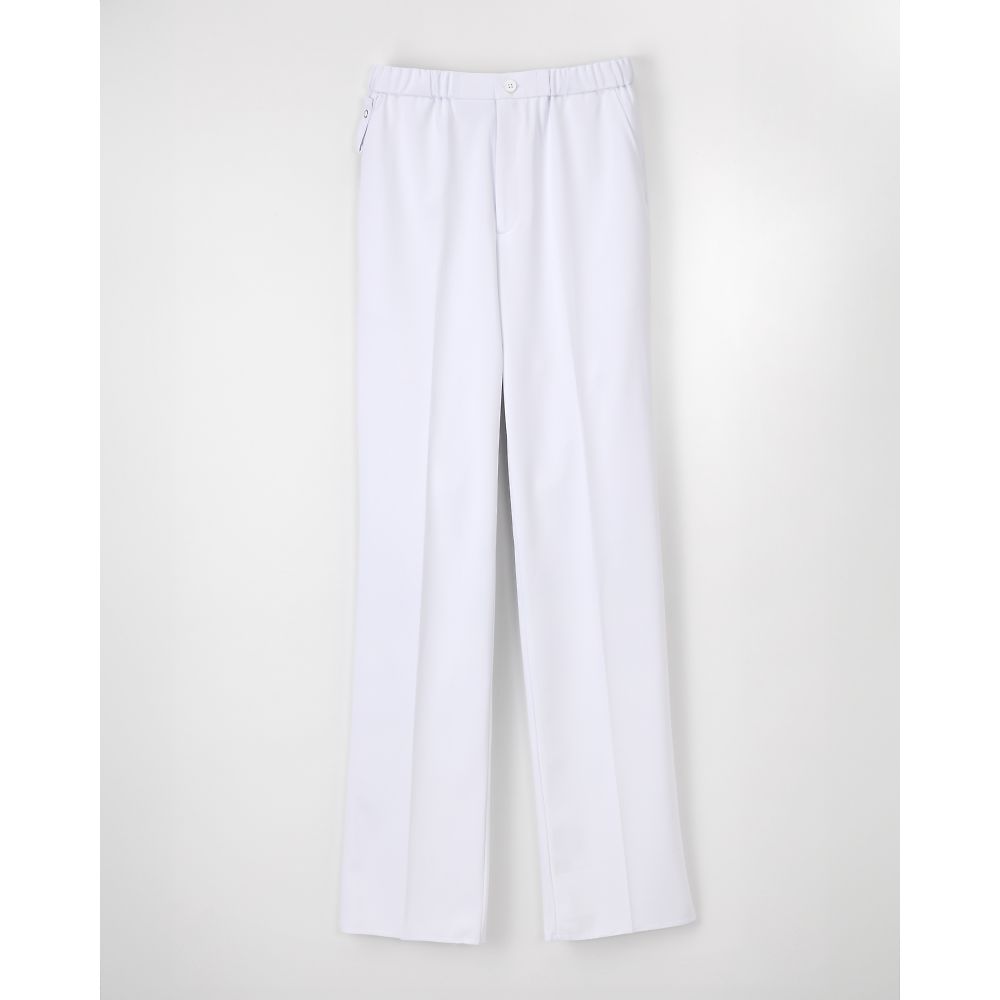 ナガイレーベン 男女兼用パンツ ホワイト M AW-5213 1枚（ご注文単位1枚）【直送品】