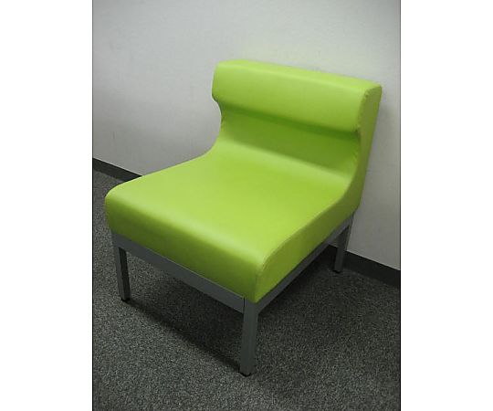 スマイル ブロックソファ ライトグリーン D-923-1ANG 1個（ご注文単位1個）【直送品】