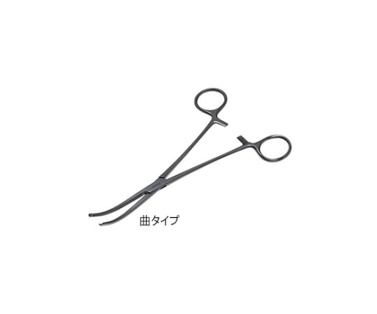 日本フリッツメディコ 止血鉗子 ロングコッヘル 22cm 曲 F059-0908 1個（ご注文単位1個）【直送品】