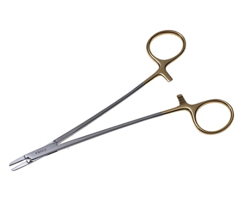 日本フリッツメディコ T/Cライダー・カルディオ持針器 23cm 0.3チップ付 C012-023X 1個(ご注文単位1個)【直送品】