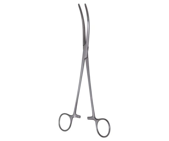 日本フリッツメディコ サロット鉗子 24cm 曲 G471-240 1本（ご注文単位1本）【直送品】