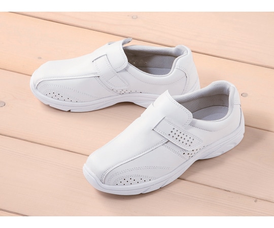 フォーク プレーンベルト ホワイト 24.0cm 843-1 1足(ご注文単位1足)【直送品】