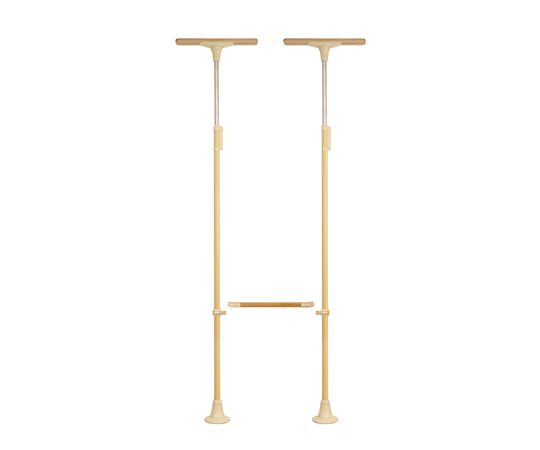 DIPPERホクメイ ベスポジBPZ Tベース ロング H型 木手すり 取り外し600 セット BPZ-H2300-70 1個（ご注文単位1個）【直送品】