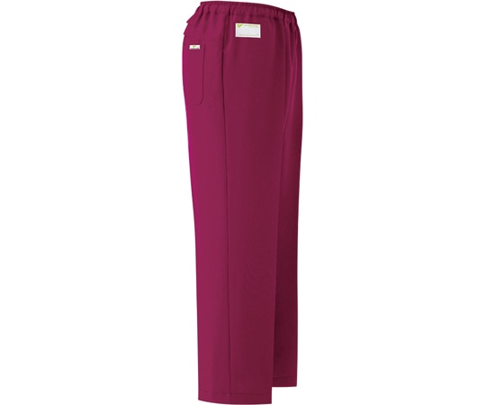 ミドリ安全 作業服 メディカルウェア ベルデクセルフレックス 男女兼用パンツ VEM1005下 ワイン LLサイズ VEM1005-SITA-LL 1着（ご注文単位1着）【直送品】