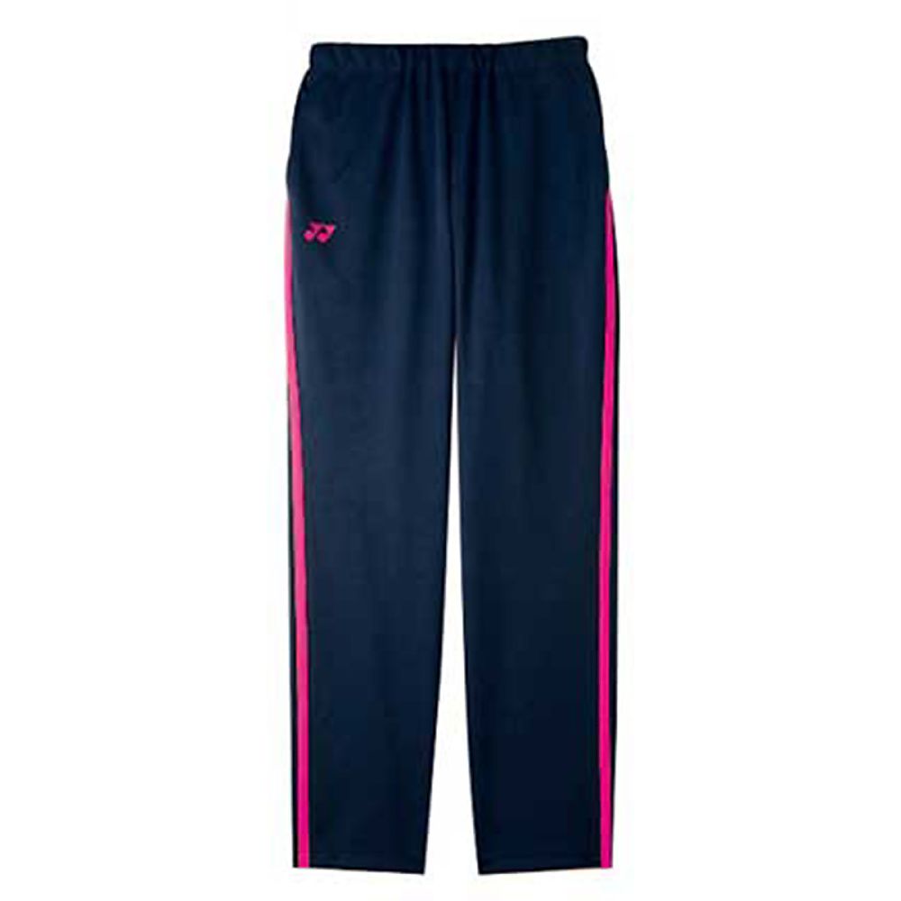 YONEX（トンボ） ケアワークパンツ ネイビー×ピンク 3L（股下82cm） CY500-11 3L 1枚（ご注文単位1枚）【直送品】