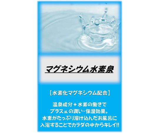 アサヒ商会 アサヒ入浴剤 マグネシウム水素泉 2.5kg 1袋(ご注文単位1袋)【直送品】